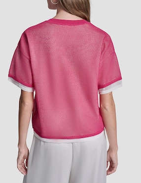Suéter DKNY cuello redondo para mujer