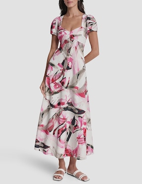 Vestido largo casual Dkny para mujer
