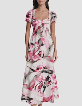 Vestido largo casual Dkny para mujer