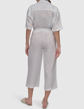 Pantalón capri dkny regular para mujer