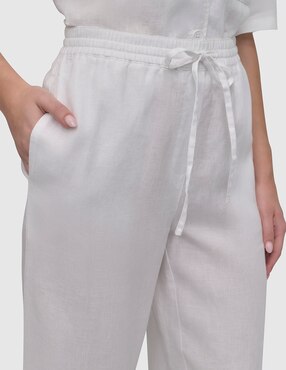 Pantalón capri dkny regular para mujer