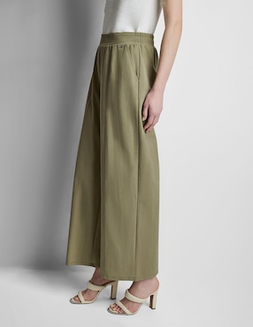 Pantalón coulotte dkny amplio para mujer