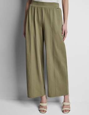 Pantalón coulotte dkny amplio para mujer