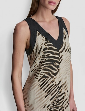 Vestido crop casual Dkny para mujer