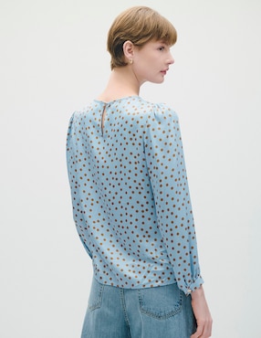 Blusa manga larga Julio para mujer