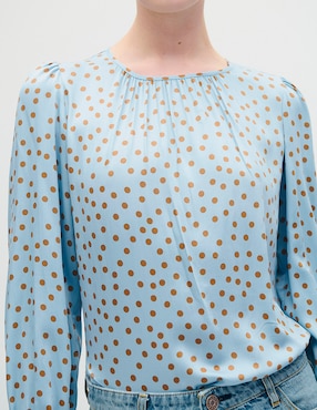 Blusa manga larga Julio para mujer
