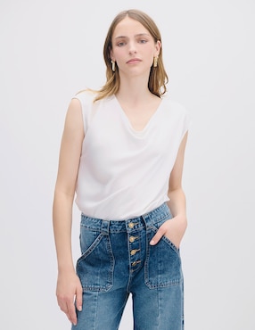 Blusa manga corta Julio para mujer