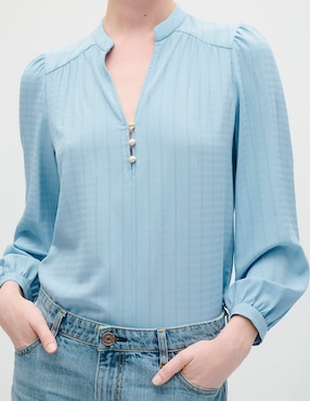 Blusa manga larga Julio para mujer