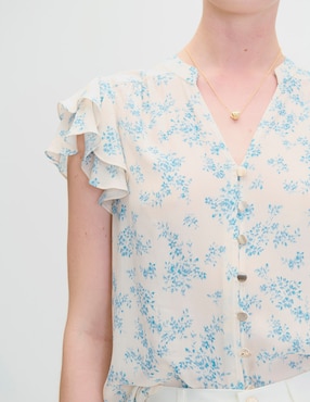 Blusa manga corta Julio para mujer