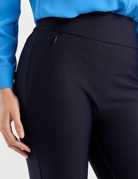 Legging julio a la cintura alta con elástico para mujer