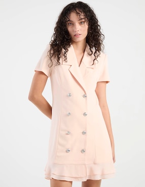 Vestido corto casual Karl Lagerfeld Paris para mujer