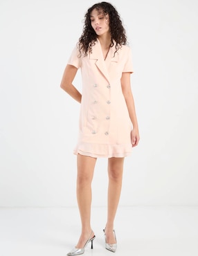 Vestido corto casual Karl Lagerfeld Paris para mujer