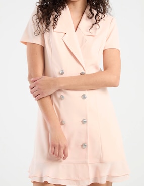 Vestido corto casual Karl Lagerfeld Paris para mujer