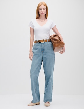 Blusa Julio manga corta para mujer