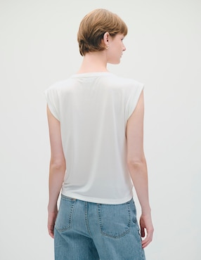 Blusa sin manga Julio para mujer