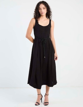 Vestido crop casual Karl Lagerfeld Paris para mujer