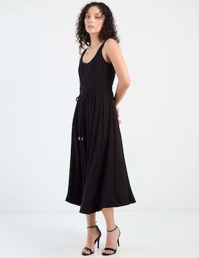 Vestido crop casual Karl Lagerfeld Paris para mujer