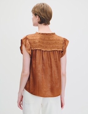 Blusa manga corta Julio para mujer