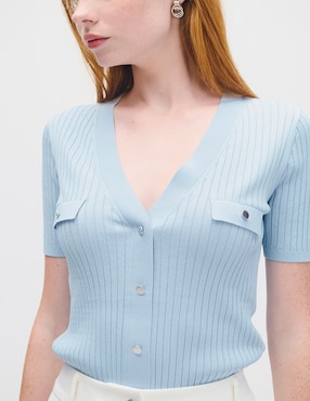 Blusa manga corta Julio para mujer