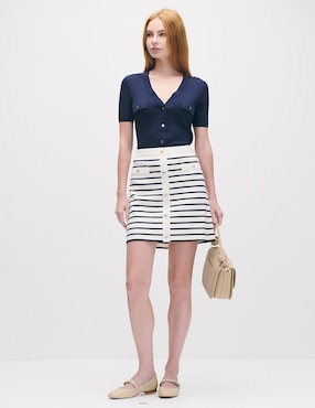 Blusa manga corta Julio para mujer