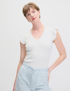 Blusa manga corta Julio para mujer