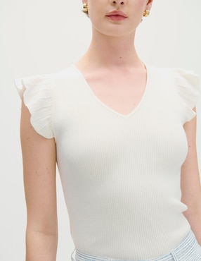 Blusa manga corta Julio para mujer