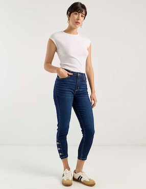 Jeans skinny cintura alta Julio para mujer