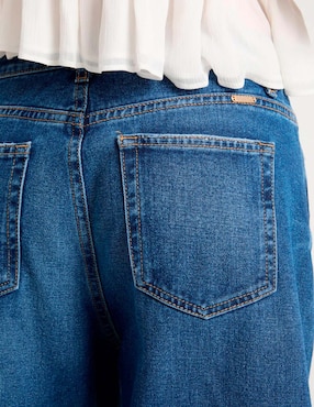 Jeans coulotte relajado Julio para mujer