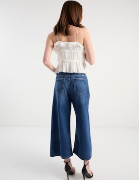 Jeans coulotte relajado Julio para mujer