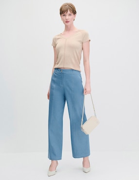 Blusa Julio Napoli manga corta para mujer
