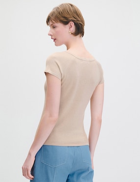 Blusa Julio Napoli manga corta para mujer