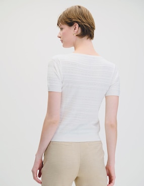 Blusa manga corta Julio para mujer