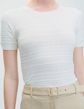 Blusa manga corta Julio para mujer