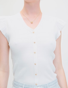 Blusa manga corta Julio para mujer