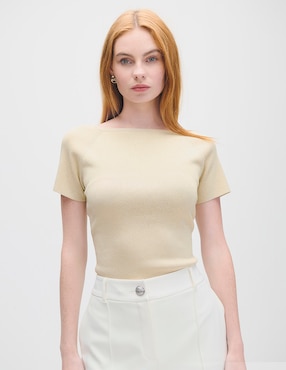 Blusa manga corta Julio para mujer