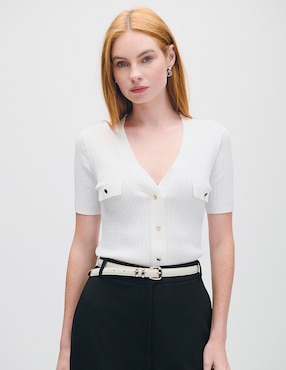 Blusa manga corta Julio para mujer
