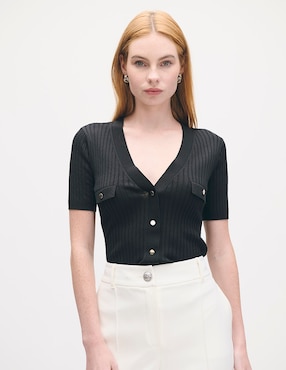 Blusa manga corta Julio para mujer