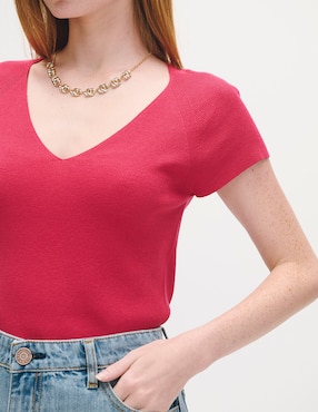 Blusa manga corta Julio para mujer