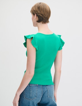 Blusa manga corta Julio para mujer