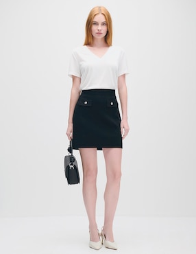 Blusa manga corta Julio para mujer