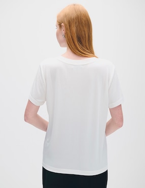 Blusa manga corta Julio para mujer