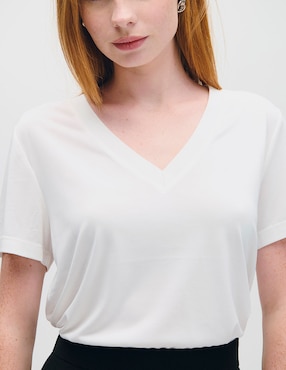 Blusa manga corta Julio para mujer