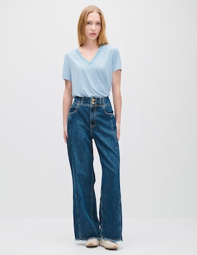 Blusa manga corta Julio para mujer