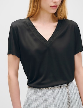 Blusa manga corta Julio para mujer