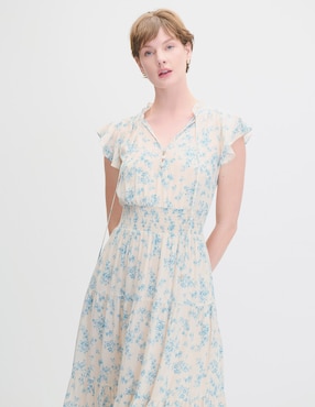 Vestido midi casual Julio Napoli para mujer
