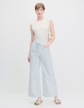 Pantalón relaxed Julio wide leg para mujer
