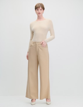 Pantalón relaxed Julio wide leg para mujer