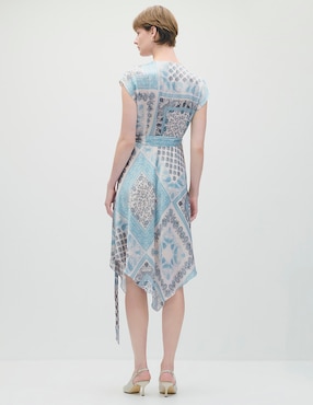 Vestido a la rodilla casual Julio Napoli para mujer