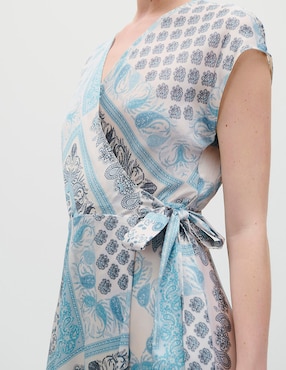 Vestido a la rodilla casual Julio Napoli para mujer