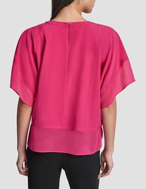 Blusa Dkny manga corta para mujer